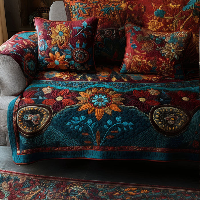 Lieze - Polstret sofaovertræk Eng Boho
