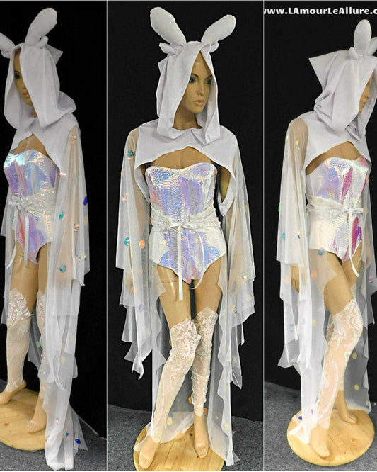 Light Fury Dragon Inspired Dance Festival Cosplay Costume