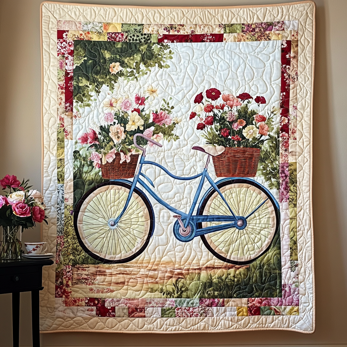 Lisa - Tekstil vægkunst Hjul Blomstrende