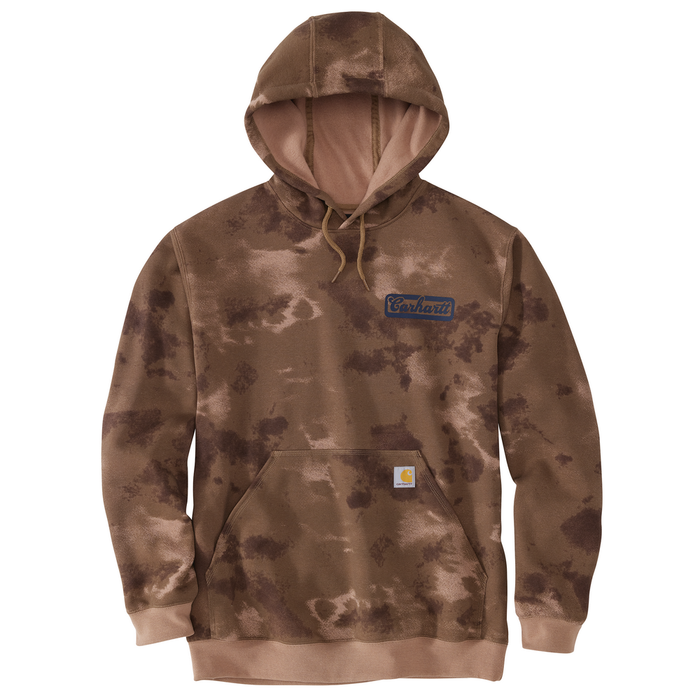 Loose Fit Midweight Watercolor Camo Graphic Sweatshirt - BC8-Soft Sepia Cloud Camo | Carhartt 107206
