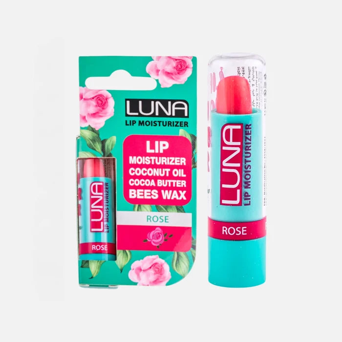 لونا زبدة كاكاو ورد - Luna Cocoa Butter Lip Balm - Rose