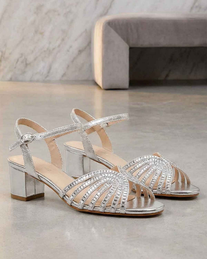 Lunar Twinkle Silver Sandal - Silver - Lunar