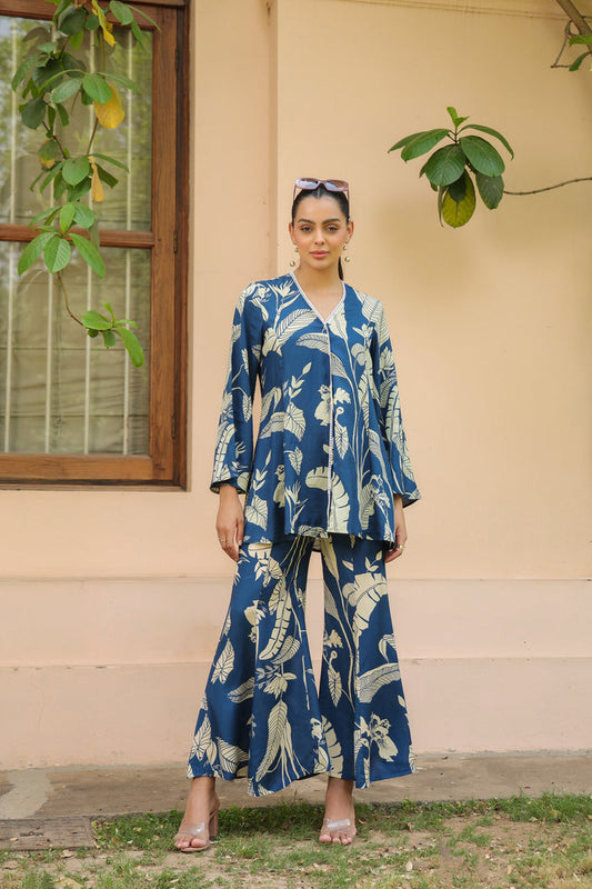 Lunaria Russian Silk Co-ord Set