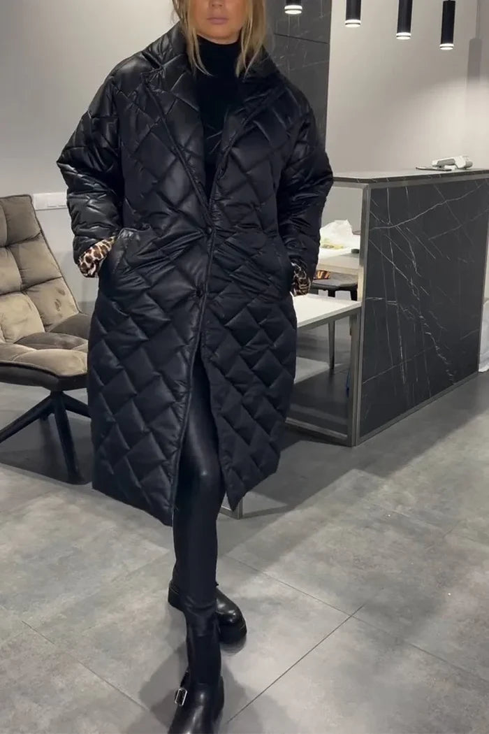 Manteau Léopard Élégance