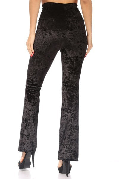 Mavis Velvet Pants - SexyModest Boutique