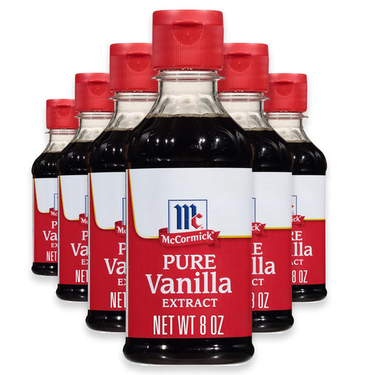 McCormick Pure Vanilla Extract - 8 oz - 6 Pack