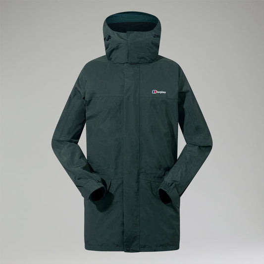 Men's Long Cornice Gore-Tex InterActive Jacket - Dark Green