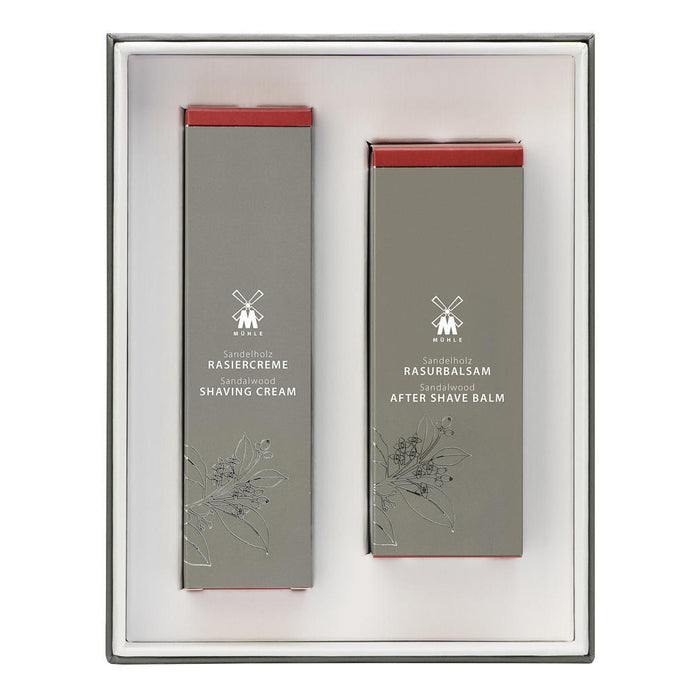 Muhle Shave Care Sandalwood Set With Shaving Cream & Aftershave Balm