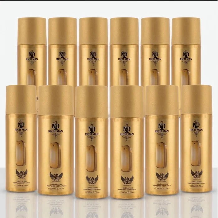 No. 1 Rich Man Long Lasting Perfumed Body Spray for Men - 200ml (6.7 fl. oz.) - Affordable Fragrance Dupe