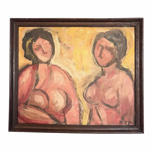 Nude Women Vintage Painting