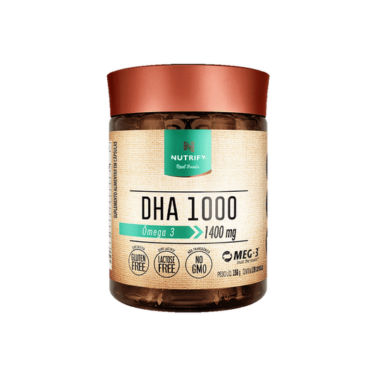 NUTRIFY | Ômega 3 DHA 1000 (120 Cápsulas)