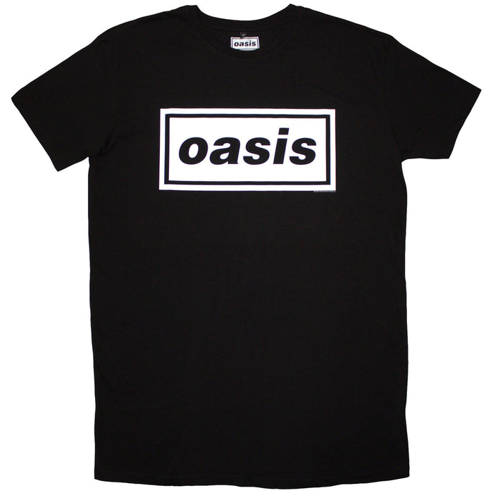 OASIS - DECCA LOGO - T-Shirt Dress Black