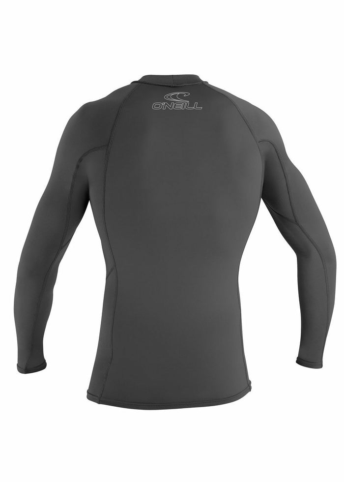 O'Neill Basic Skins Long Sleeve Rash Guard - Graphite