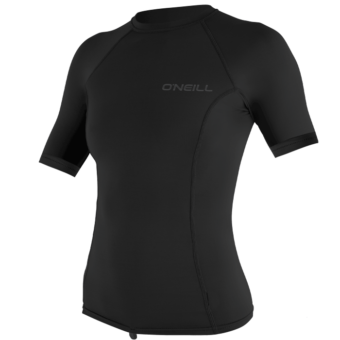 O'Neill Thermo-X Women's Short Sleeve Thermal Top - Black - 5008