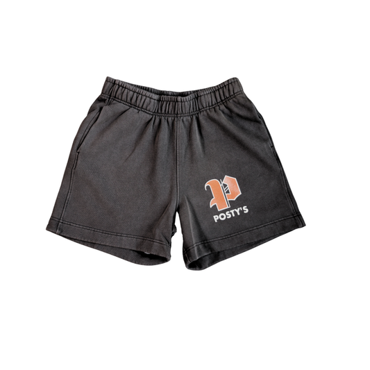 PM Logo Black Unisex Shorts