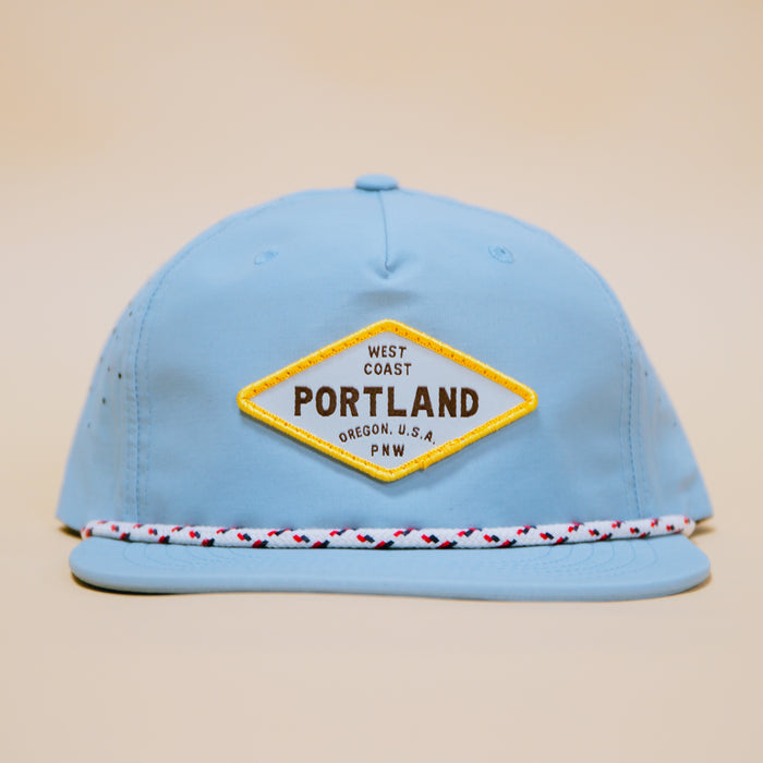 Portland Patch Hat (Blue Grey)