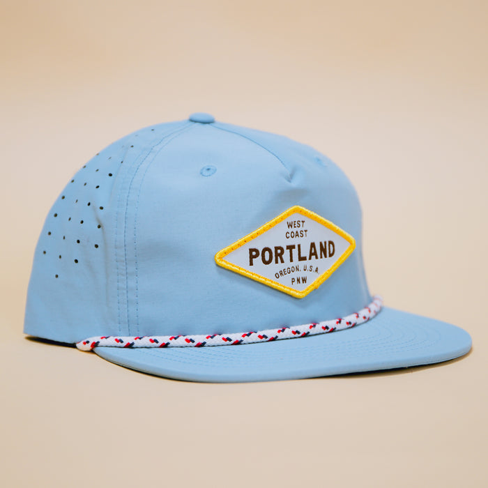 Portland Patch Hat (Blue Grey)