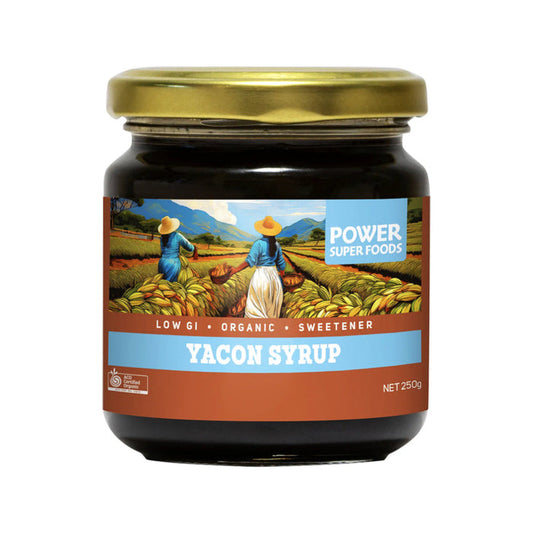 POWER SUPER FOODS Yacon Syrup Certified Organic 250g - L'Organic