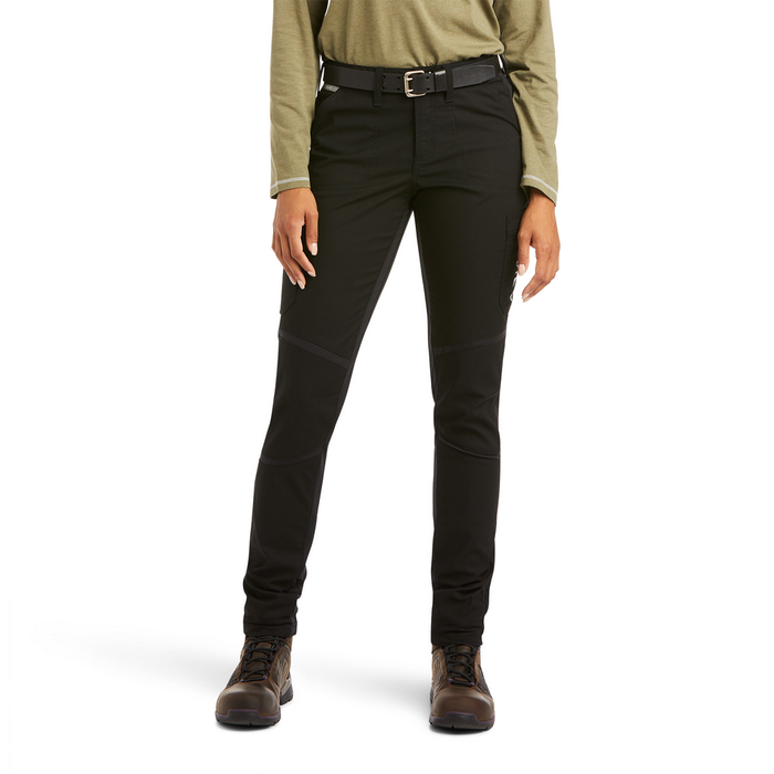 REBAR DURASTRETCH CARGO RIPSTOP PANT - 001-Black | Ariat 10036688