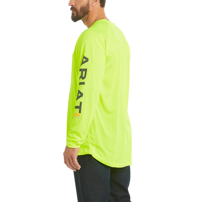 REBAR HEAT FIGHTER LONG-SLEEVE T-SHIRT - 300-Green | Ariat 10031031