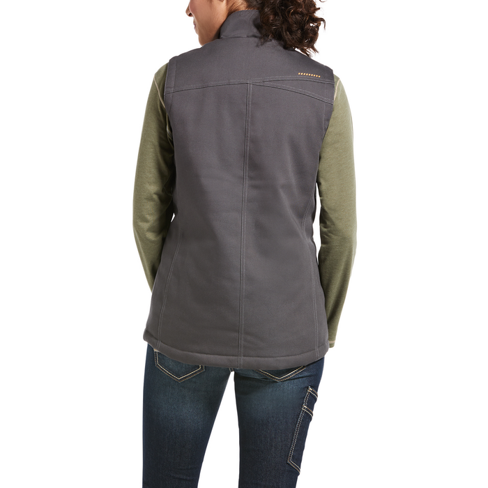 REBAR INSULATED DURACANVAS VEST - 020-Gray | Ariat 10032919