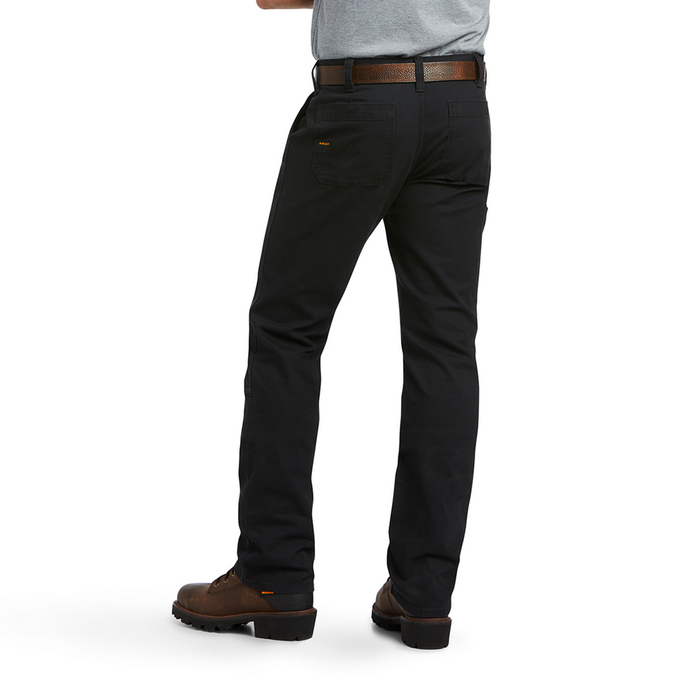 REBAR M7 DURASTRETCH MADE TOUGH DOUBLE-FRONT PANT - 001-Black | Ariat 10036735