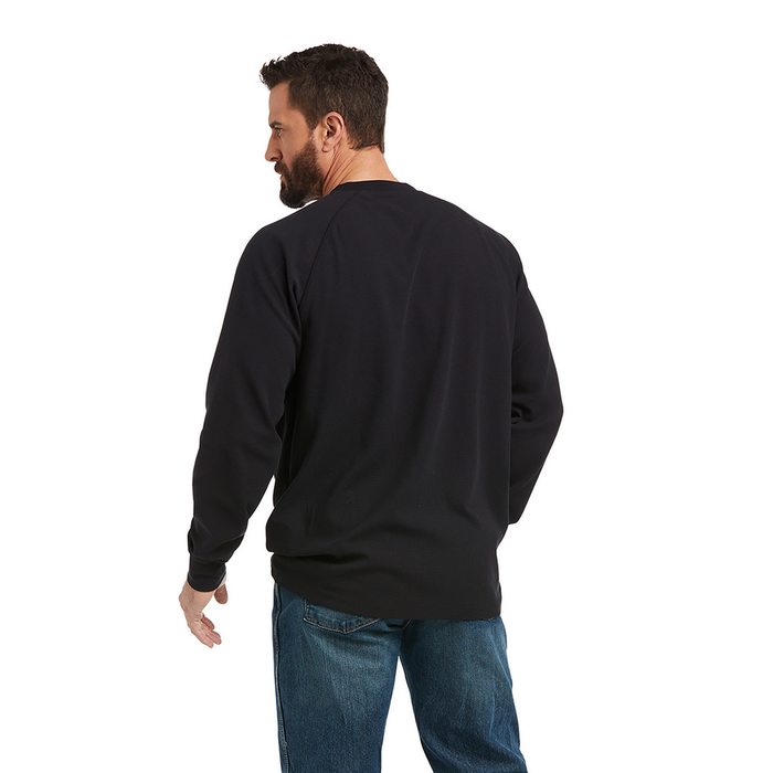 REBAR THERMAL LONG-SLEEVE TEE - 001-Black | Ariat 10037361
