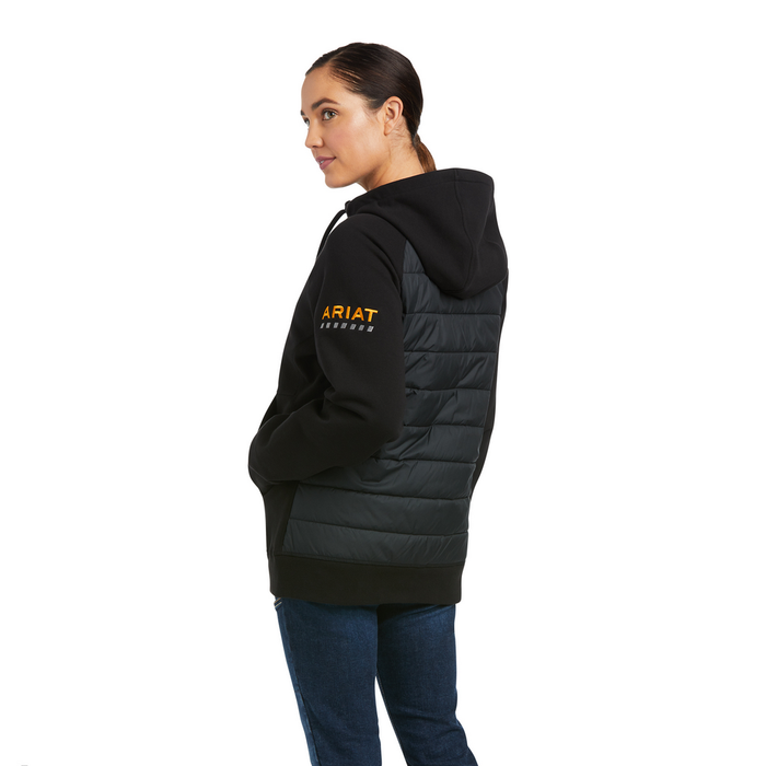 REBAR THERMIC INSULATED FULL-ZIP HOODIE - 001-Black | Ariat 10037482