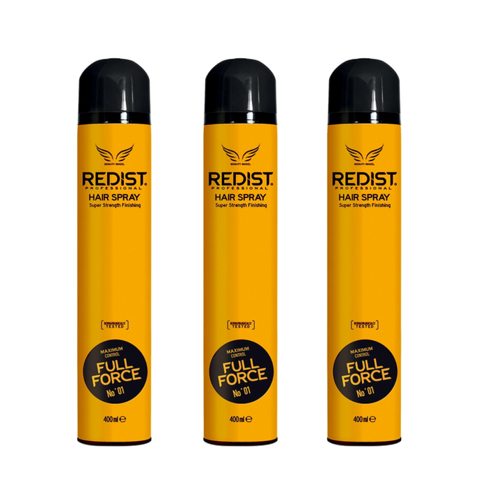 Redist Full Force Haarspray 400ml 3x