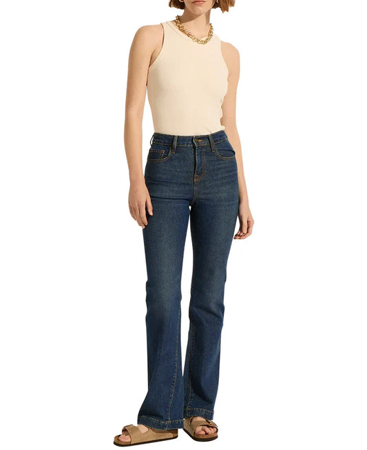 REN HIGH FLARE JEAN | Legend - Darling & Domain