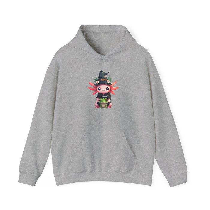 Repticon Men's Heavy Blend™ Hooded Sweatshirt w/ Axolotl