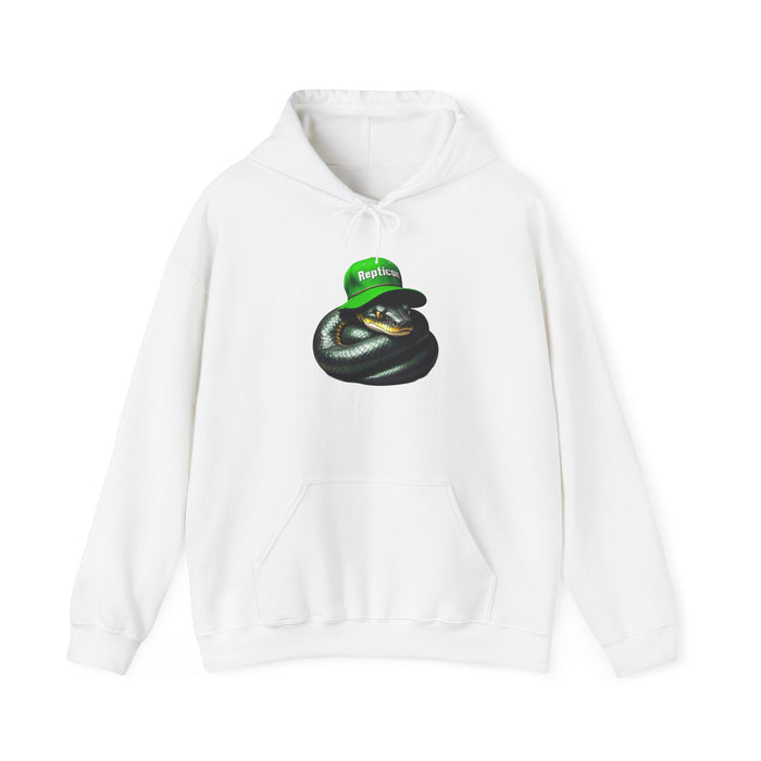 Repticon Men's Heavy Blend™ Hooded Sweatshirt w/ Black Snake