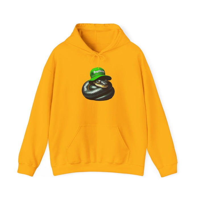 Repticon Men's Heavy Blend™ Hooded Sweatshirt w/ Black Snake