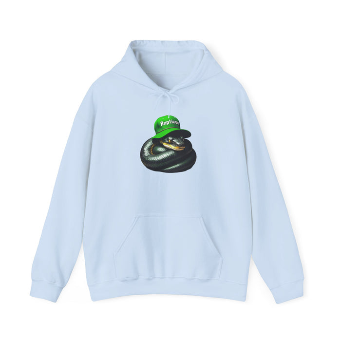 Repticon Men's Heavy Blend™ Hooded Sweatshirt w/ Black Snake
