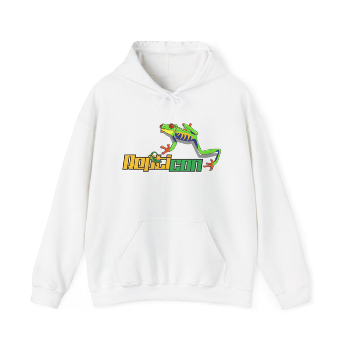 Repticon Men's Heavy Blend™ Hooded Sweatshirt w/ Red-Eyed Tree Frog
