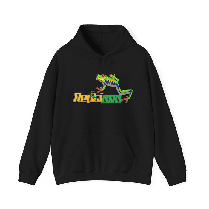 Repticon Men's Heavy Blend™ Hooded Sweatshirt w/ Red-Eyed Tree Frog