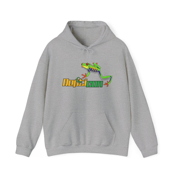 Repticon Men's Heavy Blend™ Hooded Sweatshirt w/ Red-Eyed Tree Frog