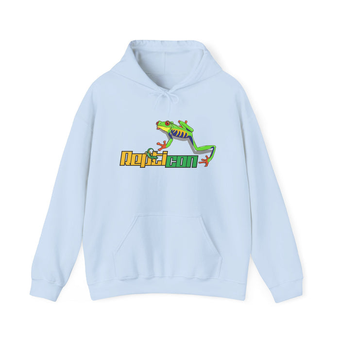 Repticon Men's Heavy Blend™ Hooded Sweatshirt w/ Red-Eyed Tree Frog