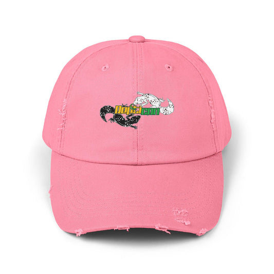 Repticon Unisex Distressed Cap w/ Gecko