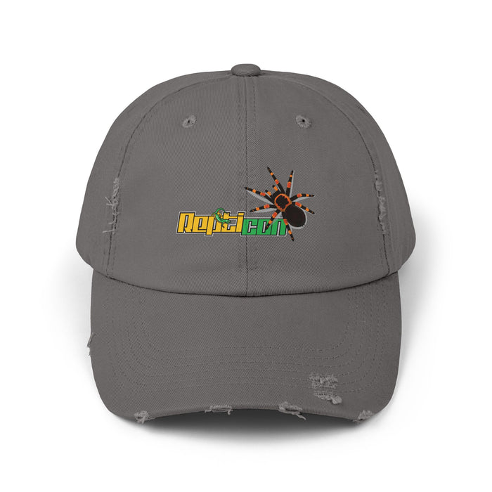 Repticon Unisex Distressed Cap w/ Tarantula