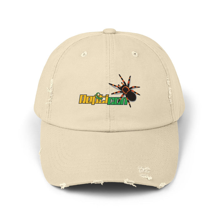 Repticon Unisex Distressed Cap w/ Tarantula