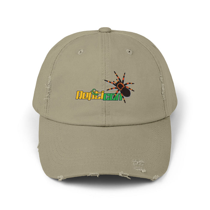 Repticon Unisex Distressed Cap w/ Tarantula
