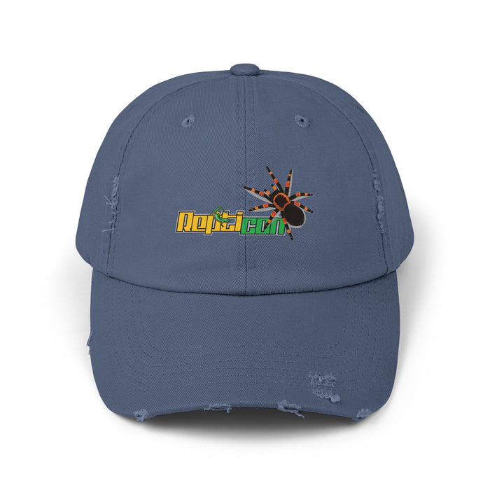 Repticon Unisex Distressed Cap w/ Tarantula