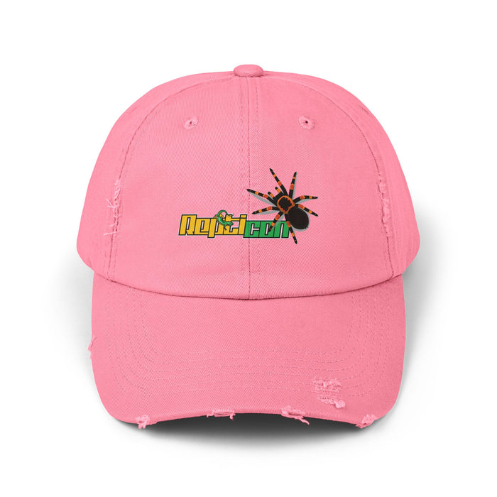 Repticon Unisex Distressed Cap w/ Tarantula