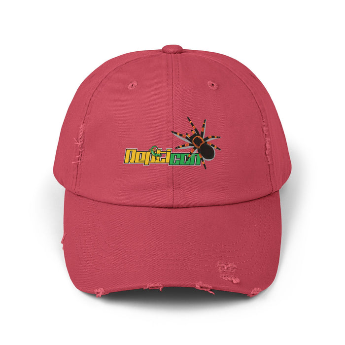Repticon Unisex Distressed Cap w/ Tarantula