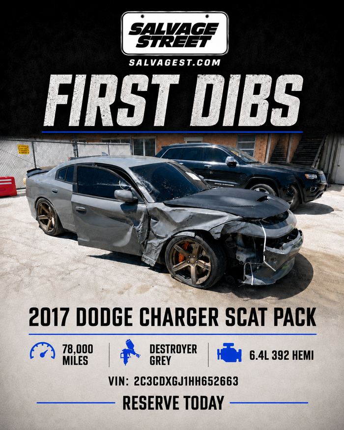 Reservation for Rear Knuckle Pair from 2017 Charger Scat Pack