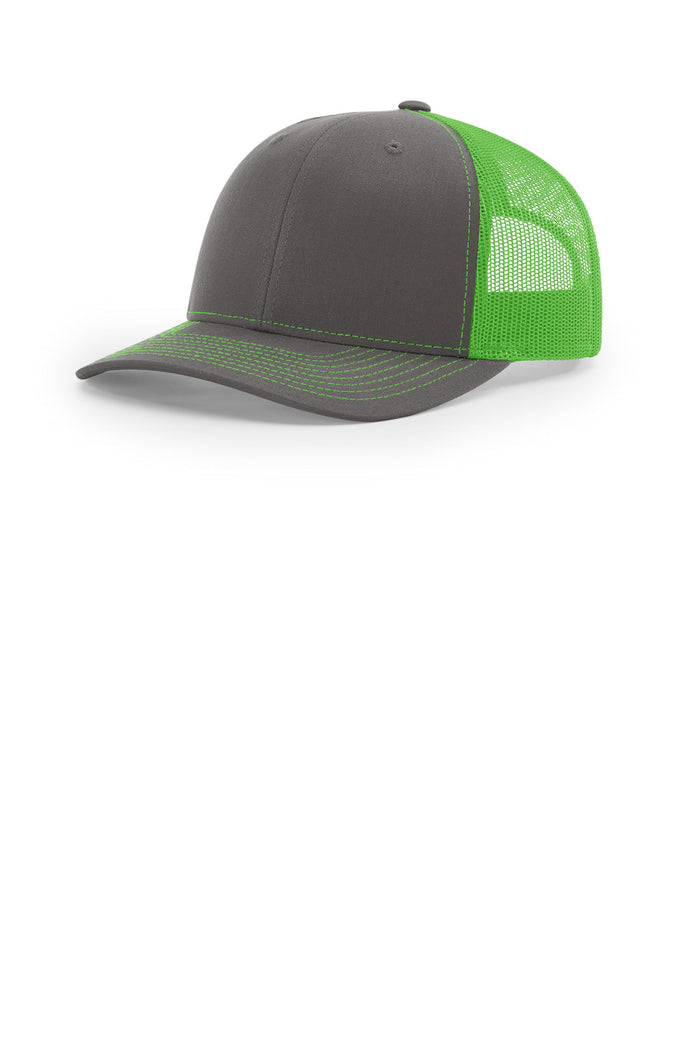 Charcoal/ Neon Green / OSFA