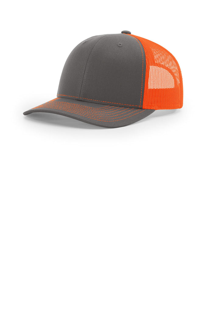 Charcoal/ Neon Orange / OSFA