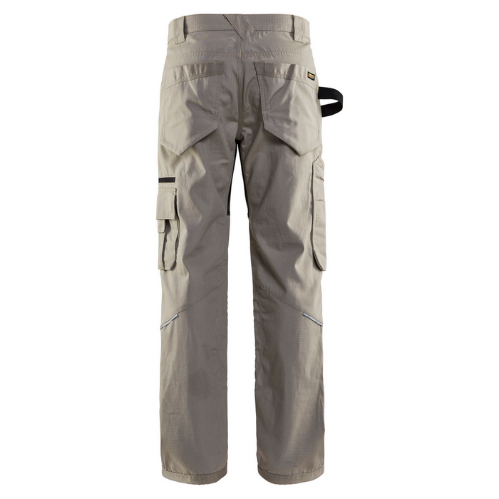 RIP STOP PANTS WITH KNEE POCKETS - 2700-Stone | Blaklader 16901330