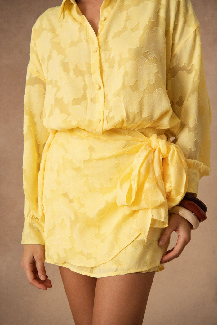 Robe Céliane - Jaune